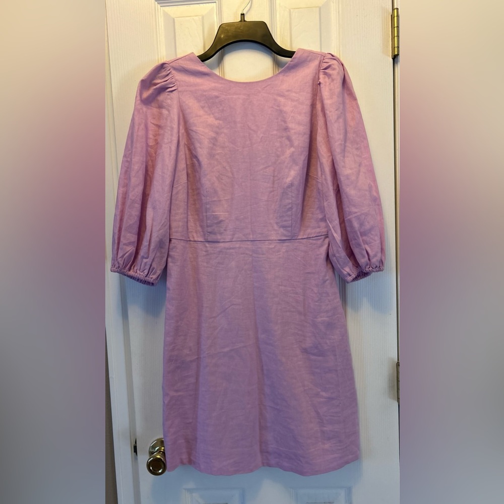 Ann Taylor Lavender Smocked Dress. 6P. NWT.